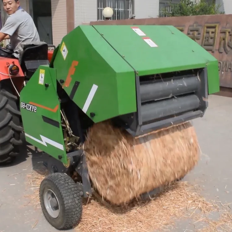 
Tractor Machine Agricultural Farm Equipment Mini Roll Baler Mini Round Baler Pto Mini Round Hay Straw Baler Machine 