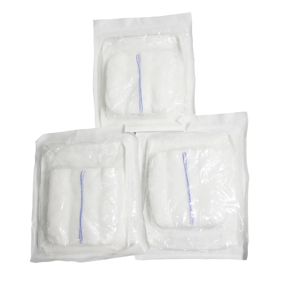 Manufacturer Supply Medical Gauze Swabs Surgical Gauze Sponges with or without X-ray