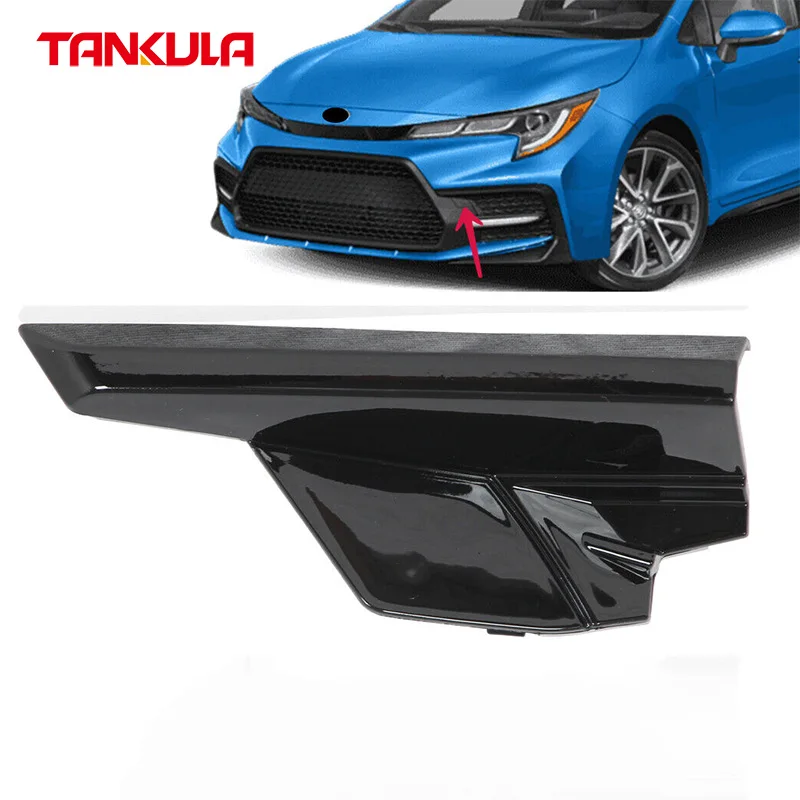 Auto Body Parts Car Front Bumper Hole Cover Tow Hook Cover Grill Accessories For Toyota Corolla 2020 2021 SE/XSE 53128-12070