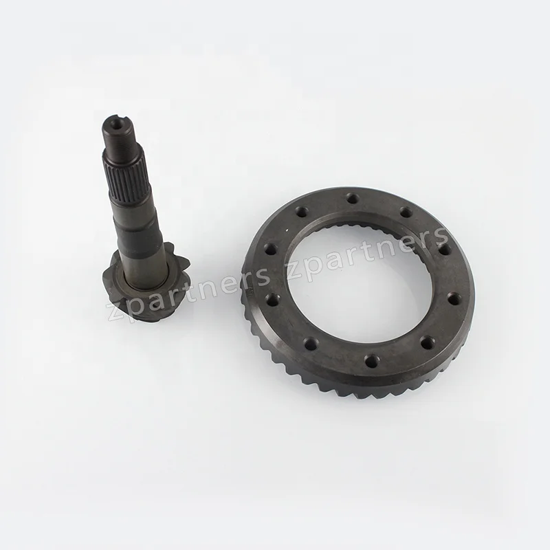 ZPARTNERS Tractor and Car Crown Wheel Pinion Gear for Toyota Hilux Hiace 41201-29537