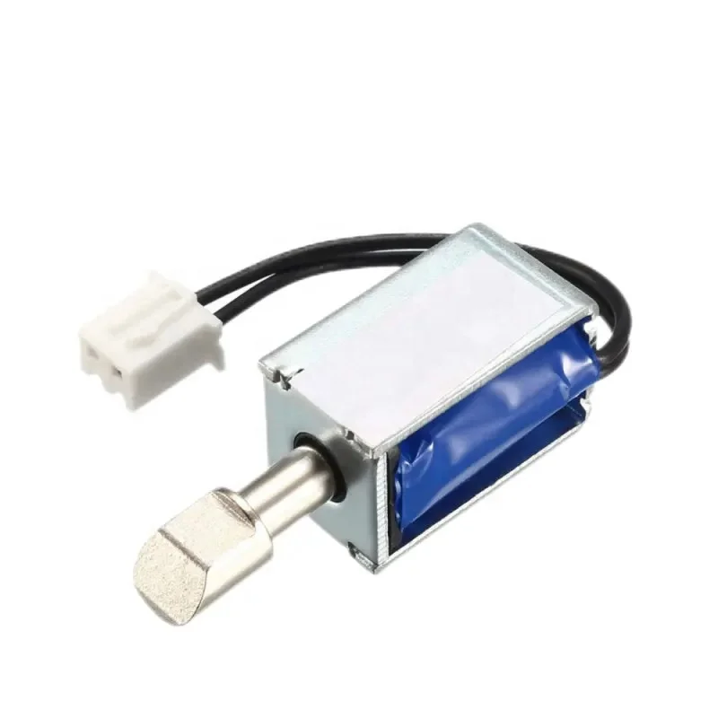 1220 24 В DC микро мини электромагнитный клапан Электромагнит с открытой рамой толкающий Тип магнита