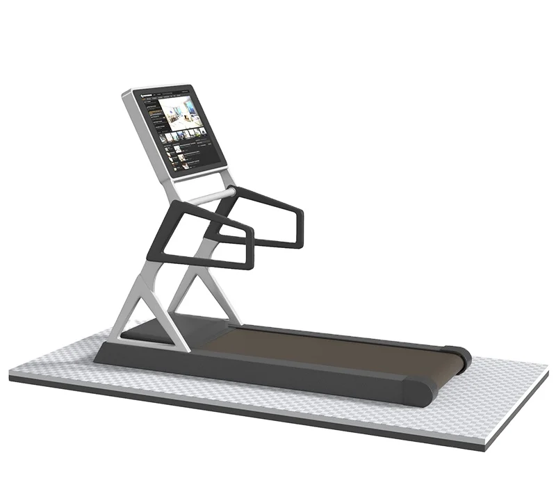 2022 Aonfit New Customized treadmill anti-skid Exercise Treadmill Mat Fitness Sports Folding Equipment Floor Mat