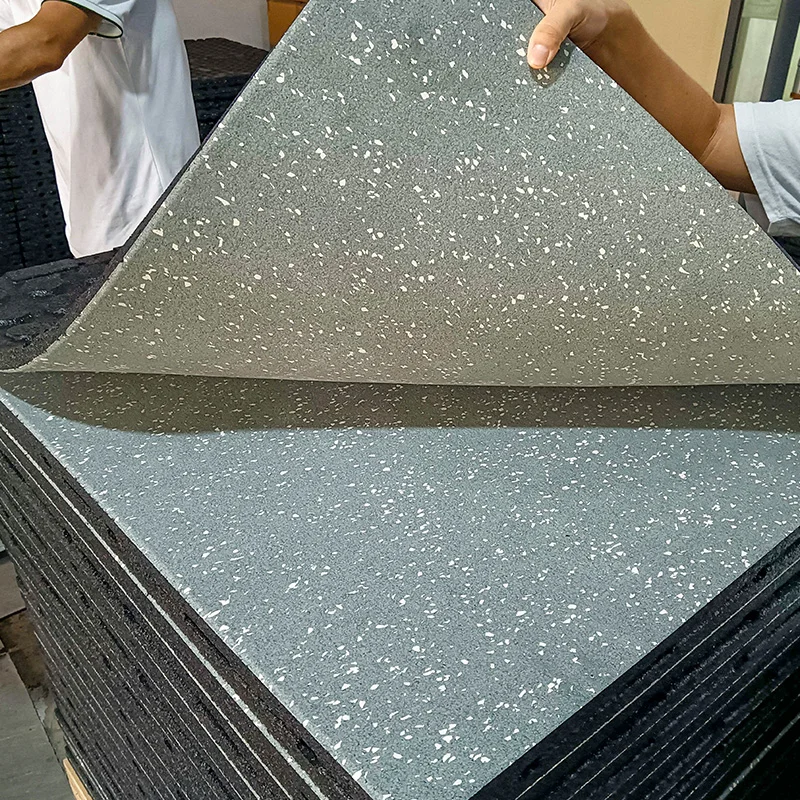 50cm*50cm EPDM  rubber flooring rubber tiles  rubber gym mat for indoor area