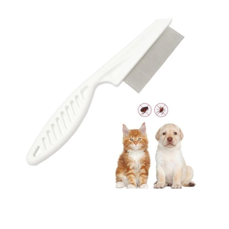Dog Cat Protection Steel Insect Lice Repellent Brush Pet Hair Cleaner Comb dog cleaning brush  dog hair combs