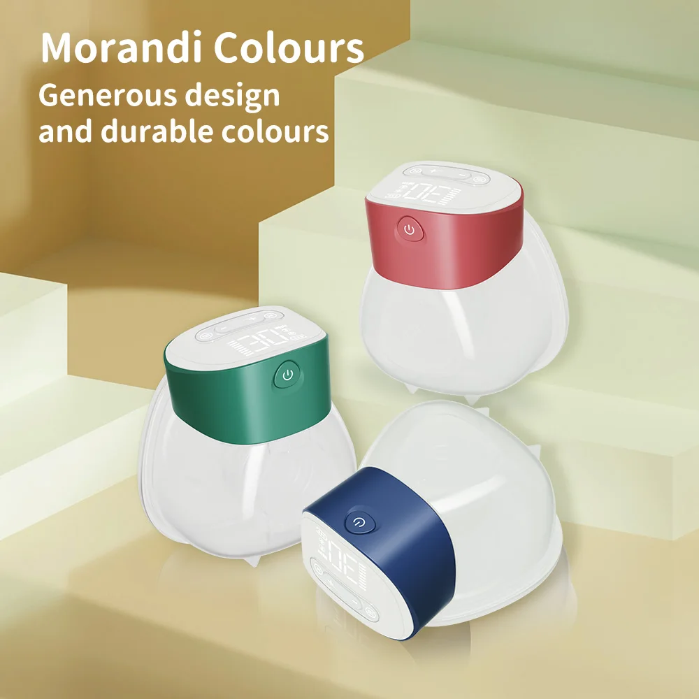 Breast Pump Hands-Free, Wearable & Portable Pump with Soft DoubleFit Flange, 2 Modes & 9 Levels Double Electric Pump Wireless