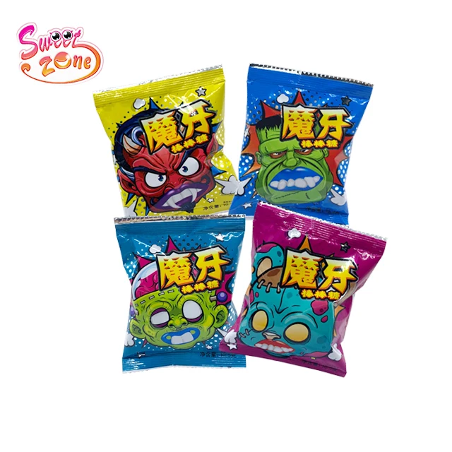 Halloween Devil Teeth Diamond Lollipop Hard Candy