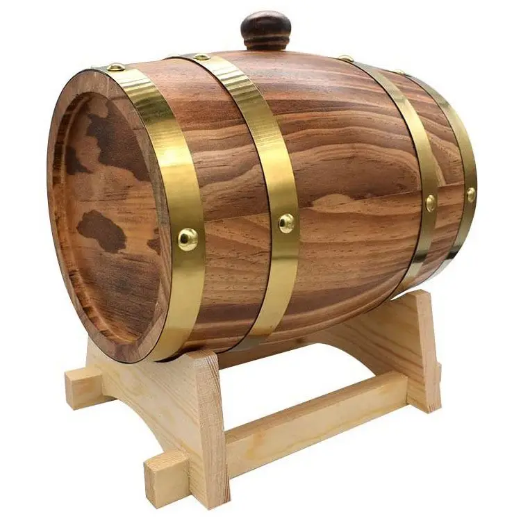 5 liters oak wine Spirits Whiskey wood decoration wine barrel
