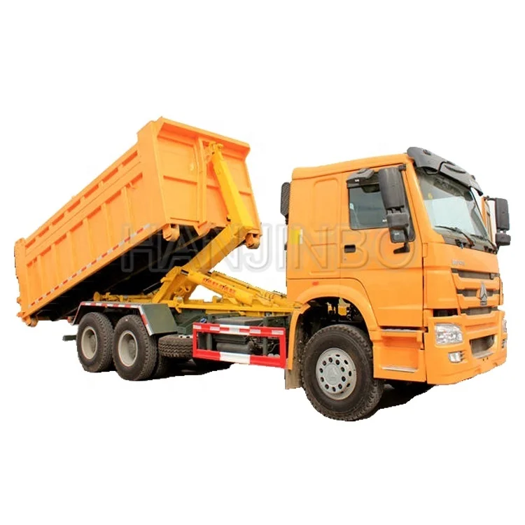 SINOTRUK HOWO 3 оси 6*4 крюк подъемник мусоровоз