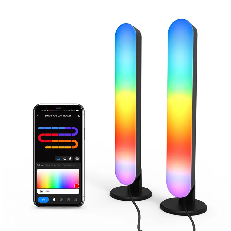 Wholesale Price Living Room Party Computer Game Atmosphere Light USB Outlet Modern LED RGB Table Lamp