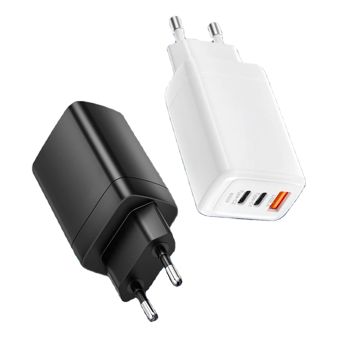 custom gan chargers qc 3.0 pd pps travel adaptor universal travel adapter 65w fast charger with usb-a to type c