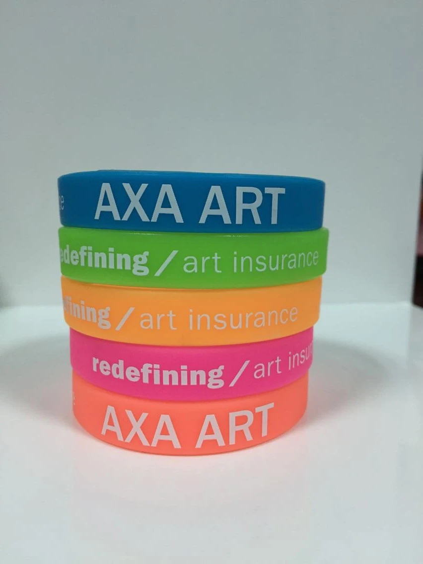 Рекламный резиновый браслет Персонализированный Силиконовый силиконовый на