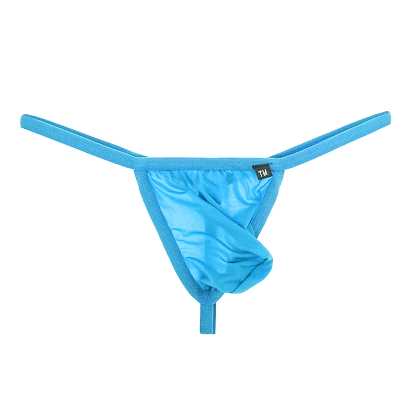 sissy men Thong Underwear Ultra Thin Bulge Pouch Exotic Male Bikini jockstrap Sexy Mens G String