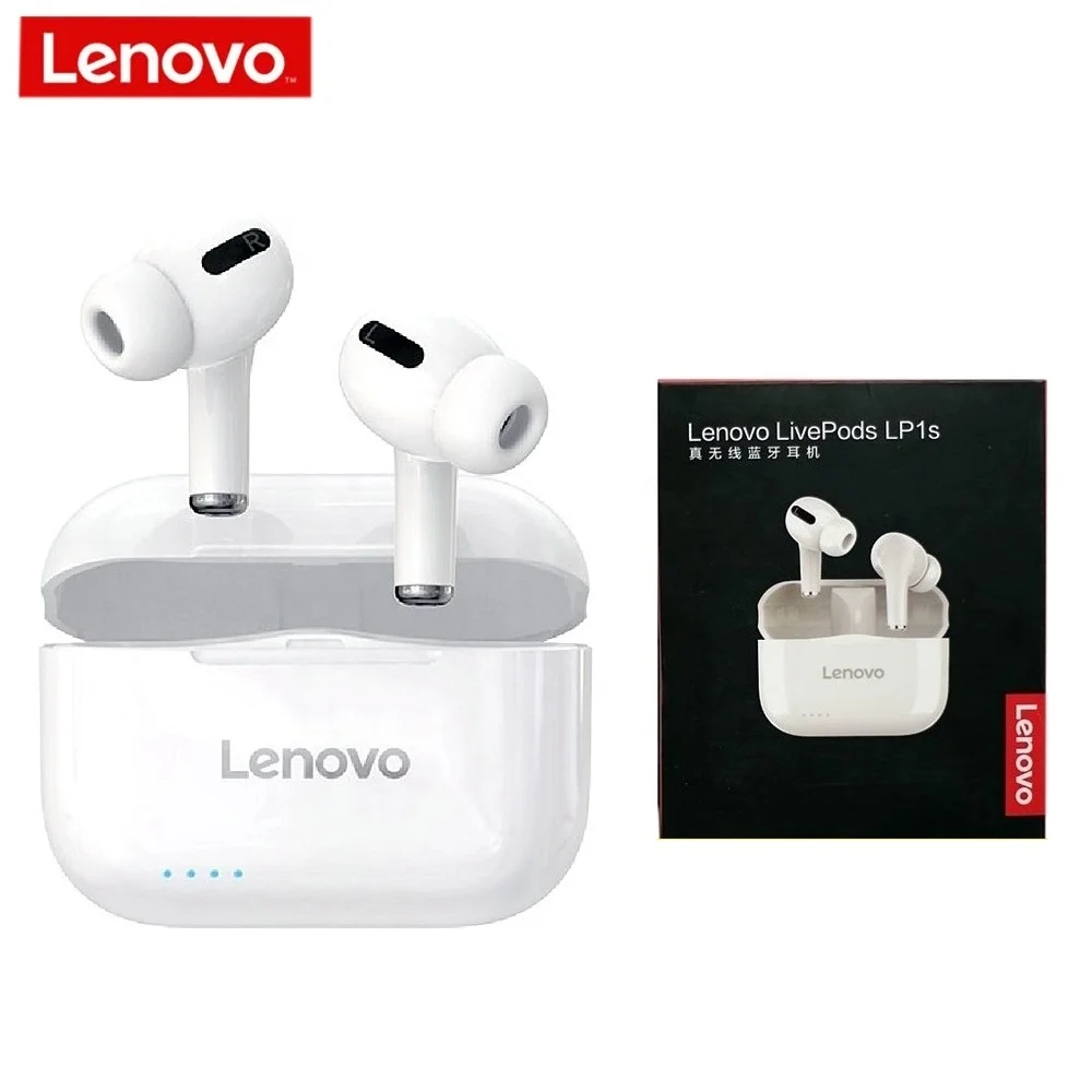 Лучшие Продавцы 2020/2021 Lenovo Lp1s Earbud Audifono Inalambricos мобильный Handsfree Auricular Inalambrico TWS наушники и наушники