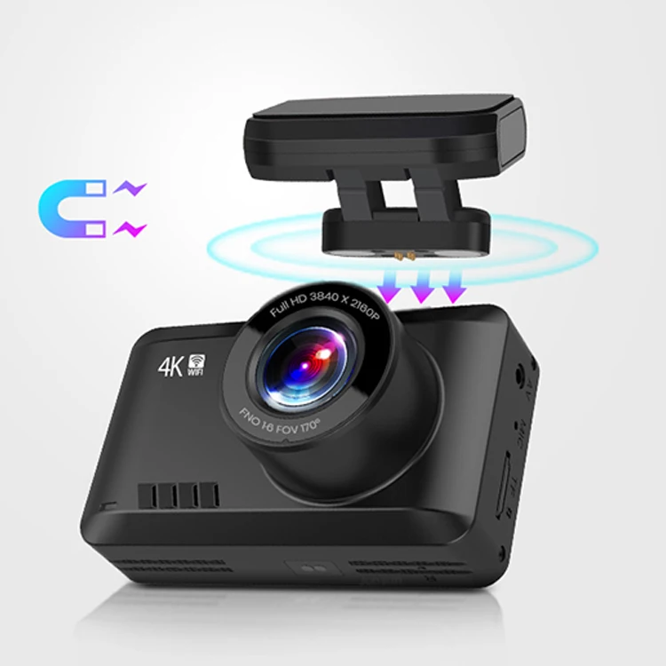 Full HD 2160p Car DVR WIFI Night Vision Camera Dash Cam Dvr 170 Degree Wide Angle With GPS 4K Car Dash Cam