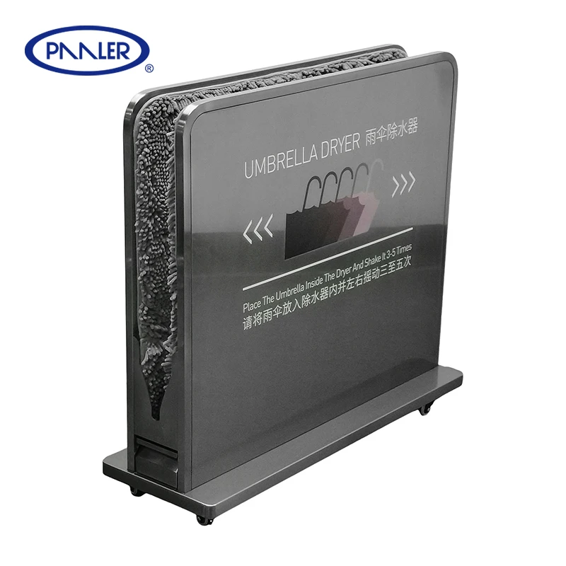 Экологичный для использования в отеле из нержавеющей стали подвижный суперводопоглощающий влажный зонт обезвоживающий водосливаиватель сушилка зонтов