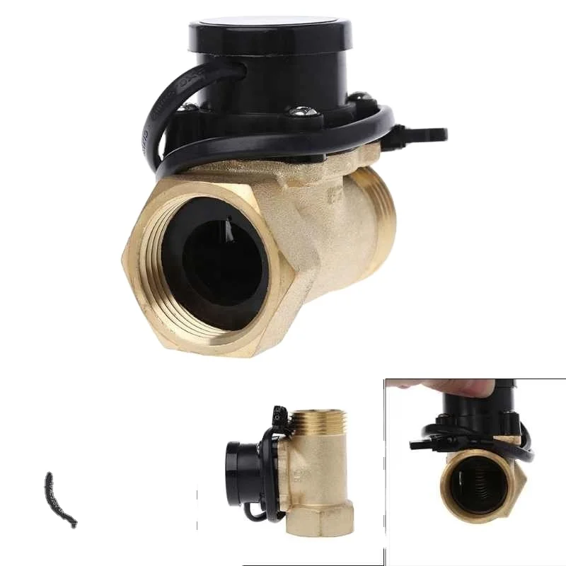 Switch Electronic Components 1 Inch Flow Sensor Water Pump Flow Switch Easy To Connect Flow