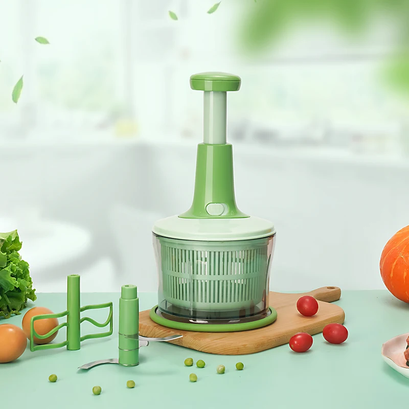 Kitchen Vegetables Blender Garlic Cutter Eco-friendly Manual Food Meat Vegetable Crusher Garlic Press Chopper