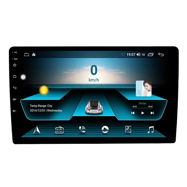 FYT812 815  Android 12 WIFI BT Android 1+32GB 2+32GB 4 Core Universal Car Radio Stereo 9 inch Car DVD Player