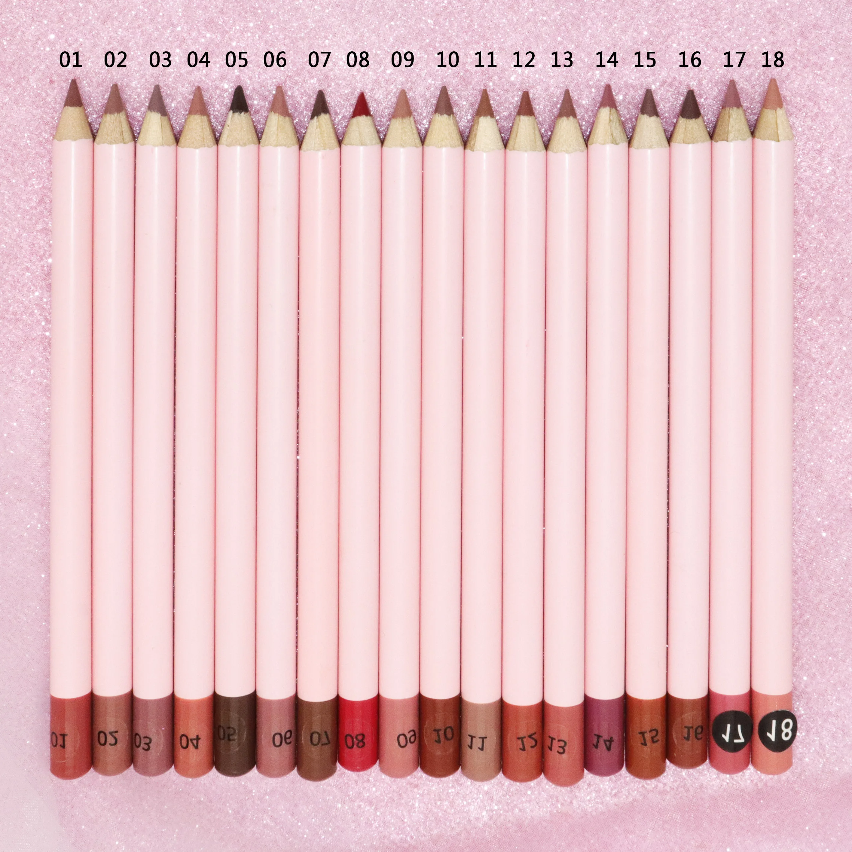 18 цветов LipLiner оптовая продажа фирменная торговая марка Водостойкий карандаш