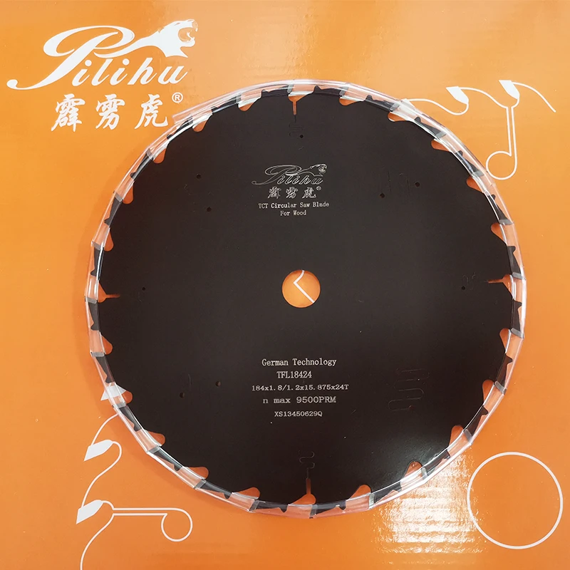 185Mm 24/40/54T Low Noise Saw Blades For Woodworking Teflon-Coated