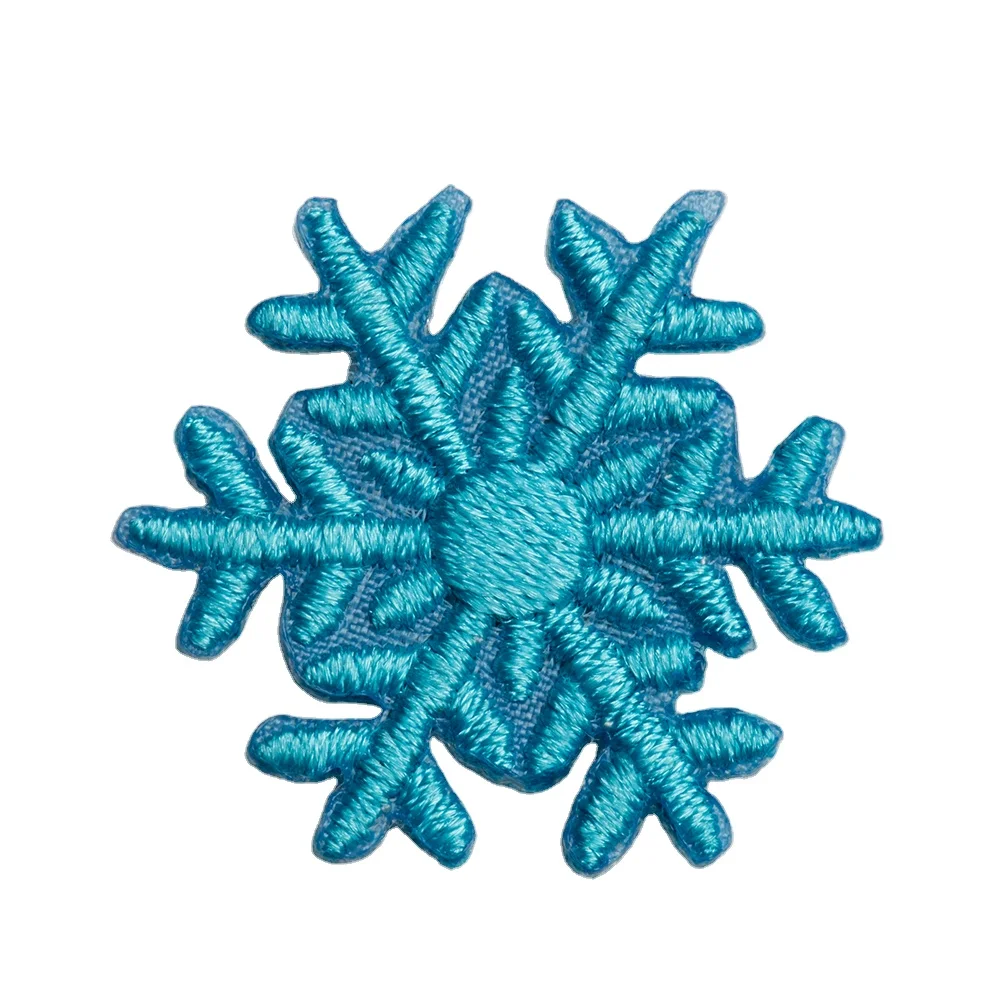 Wholesale embroidered applique flower 3d embroidered patch flower embroidery badges label tag badges rhinestones flower applique