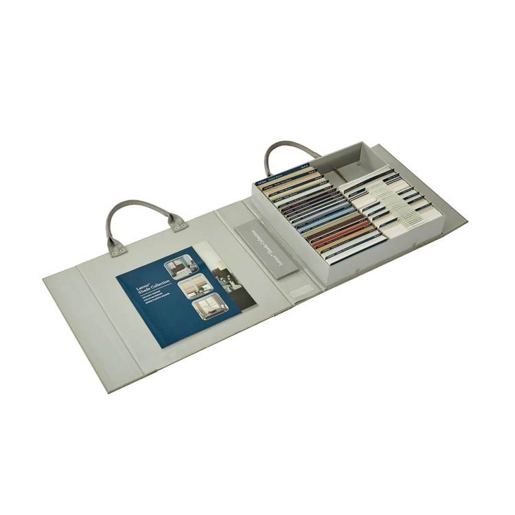 Hot Sale OEM Textile Fabric Chart Shangri-La Shades Color  Card Book Sample Book Swatch Book