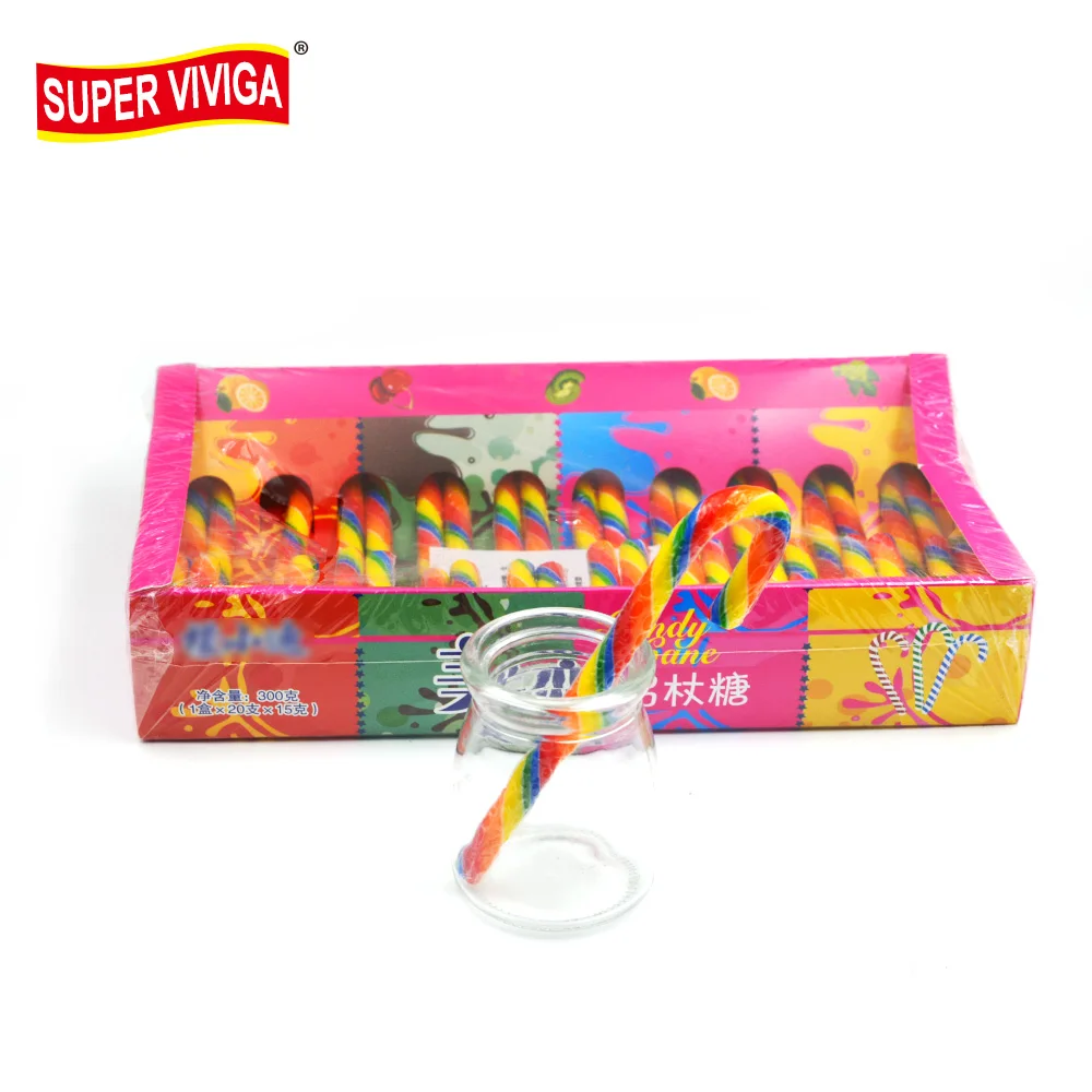 christmas rainbow stick candy cane Red & White Stripes mint candy