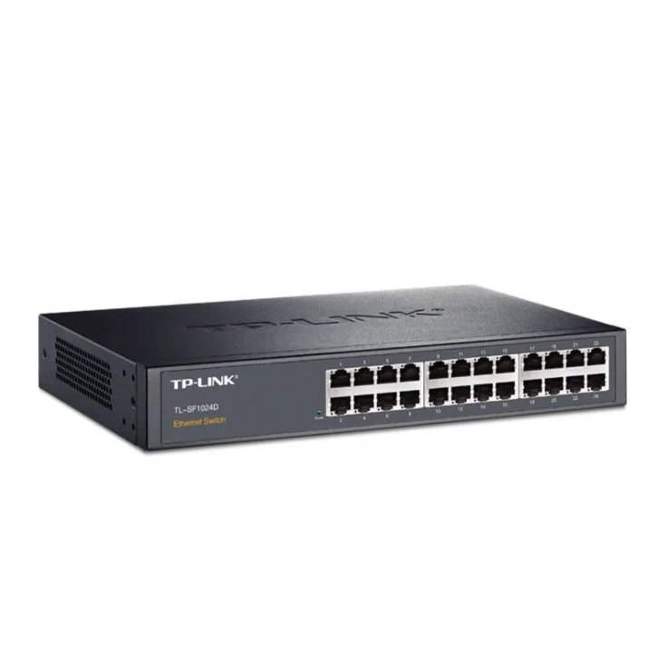 TP-LINK 24-портовый 100 м переключатель стальной корпус сети fast