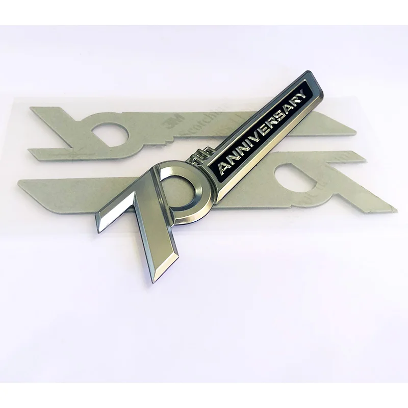 Land cruiser emblem 70th anniversary edition chrome badge for land cruiser 300