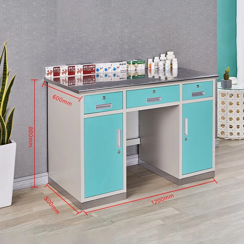 Metal Modern Modular Hospital Furniture and equipment Dental Wall Medicine Cabinets with Drawers for dental