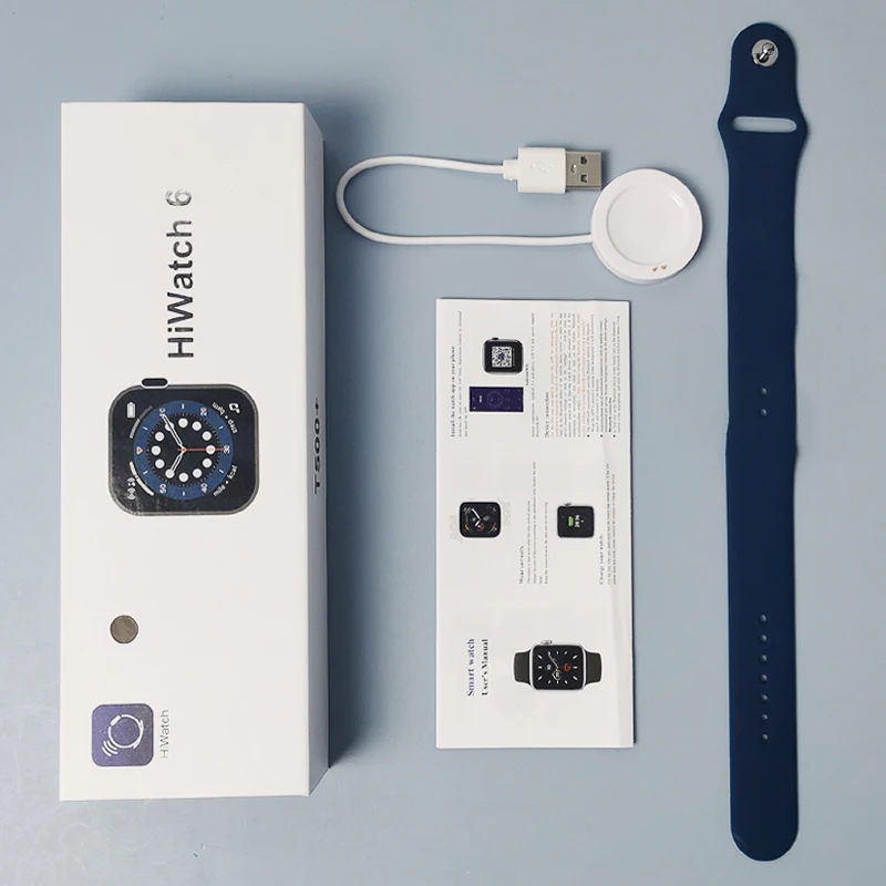 
Dropshipping 2021 Best Clone 1:1 online customized women Original display fitness sport mobile t500+ smart watch for mens 