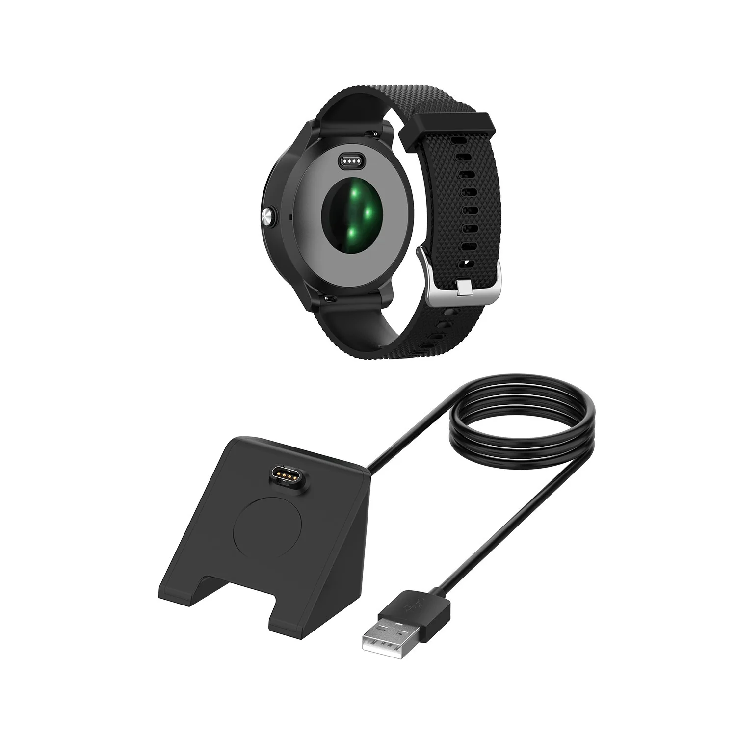 Силиконовый ремешок BOORUI для наручных часов Garmin Fenix 6x Pro 26 мм fenix