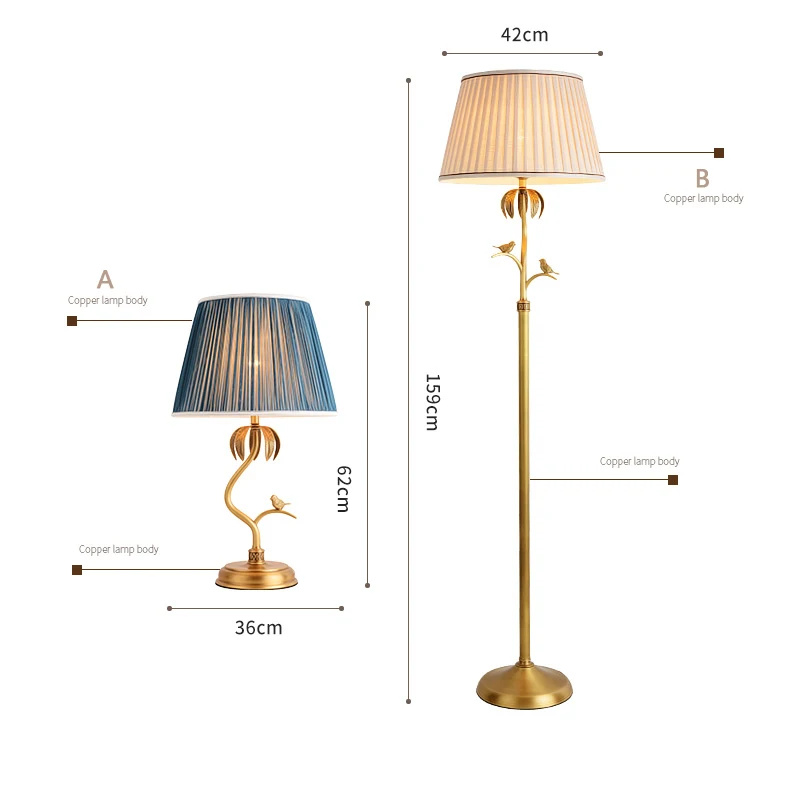 Modern simple and light luxury LED Nightstand Desk Table Lamp with USB charging Ports AC Power Outlet