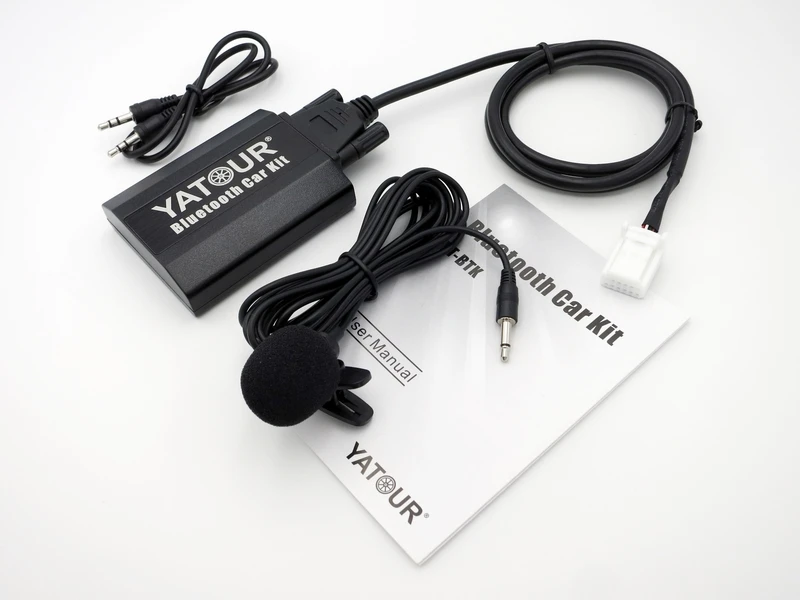 Новое поступление Hi-Fi музыкальный комплект для телефонных звонков Yatour с синими зубьями Toyota
