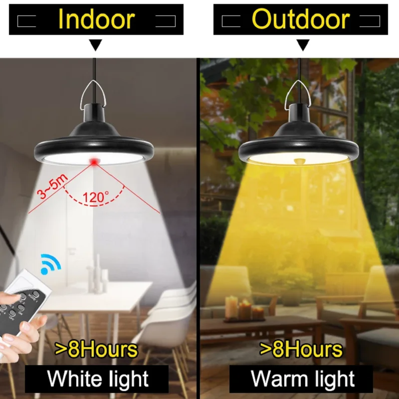 Indoor And Outdoor Lights Powered Lighting System Motion Sensor Remote Control Solar Lamp Lights For Home House Garden