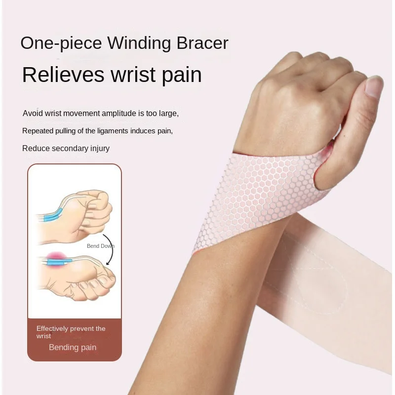 Cotton Tennis Badminton Fitness Wrist Guard Thin Compression Wristband Fixed Tendon Sheath Protective Cover Sprain Wrist Brace