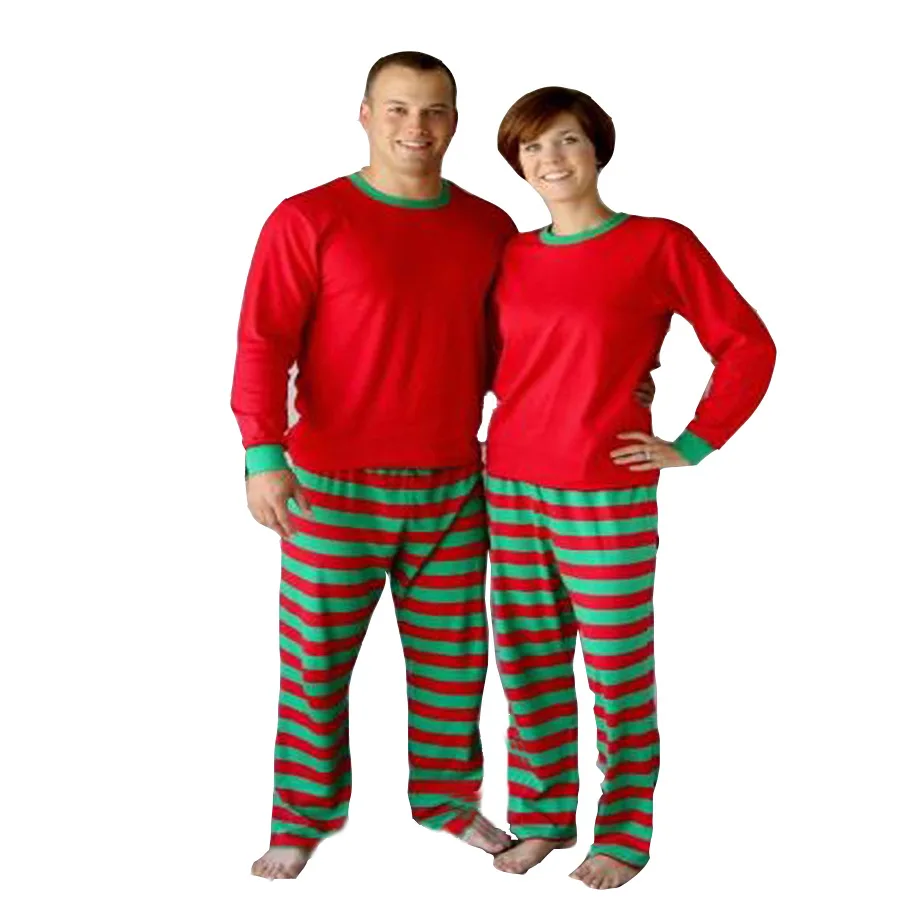 Homewear Ropa De Dormir Para Mujer Pijamas Long Sleeve And Long Pants Nightwear Christmas Family Matching pajamas for christmas