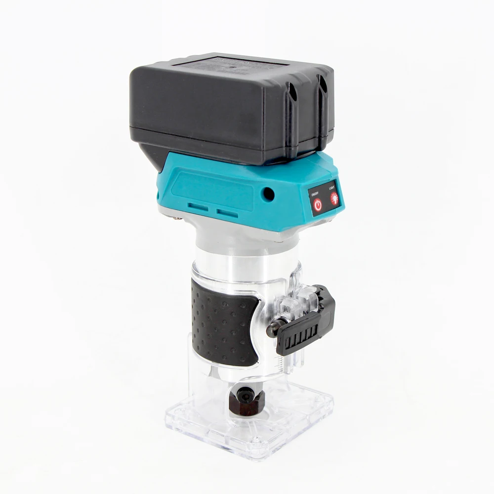 Factory Direct Sale Brushless Cordless Compact Router Speed Adjustable Woodwork Compact Router Combo Set