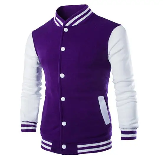 
Custom Dark Black Wool Varsity Jackets With Genuine White Cow Leather Sleeves 