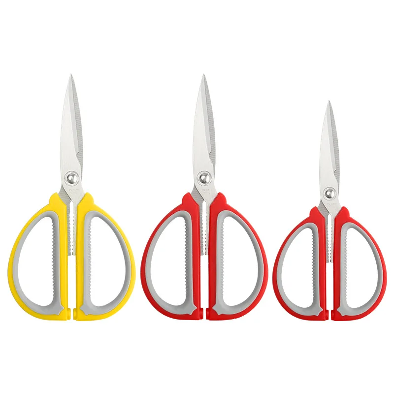 Hot Selling 8 Inch Stainless Steel Multipurpose Cutting Sharp Kitchen Scissors Fabric Scissors For Household