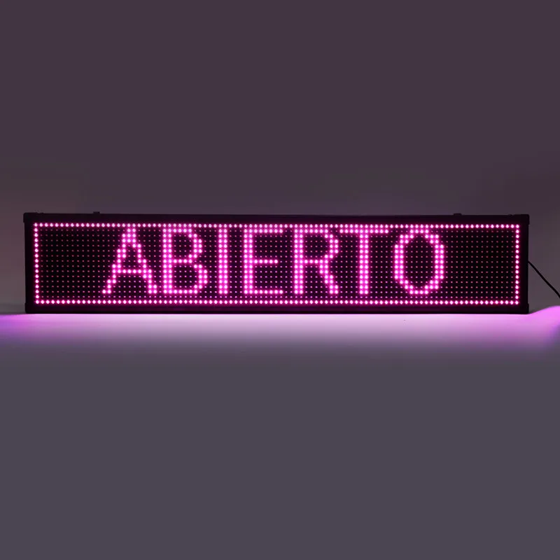 LED open sign digital screen graphic display shop window display