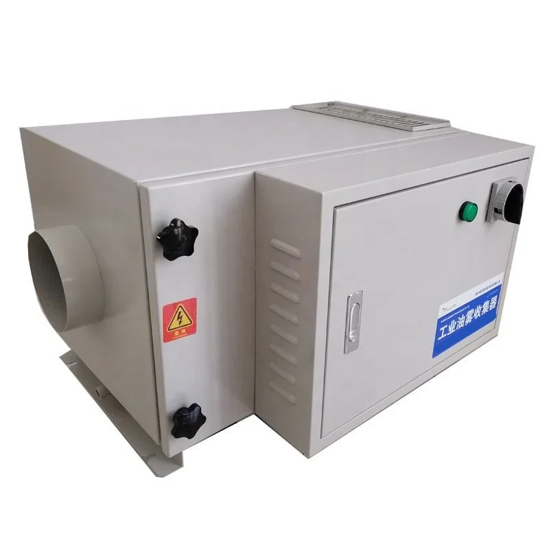 Qingdao Manufacturer Smoke Fume Separator Machine Extractors Media Filter Oil Mist Centrifugal Collector for cnc Machine
