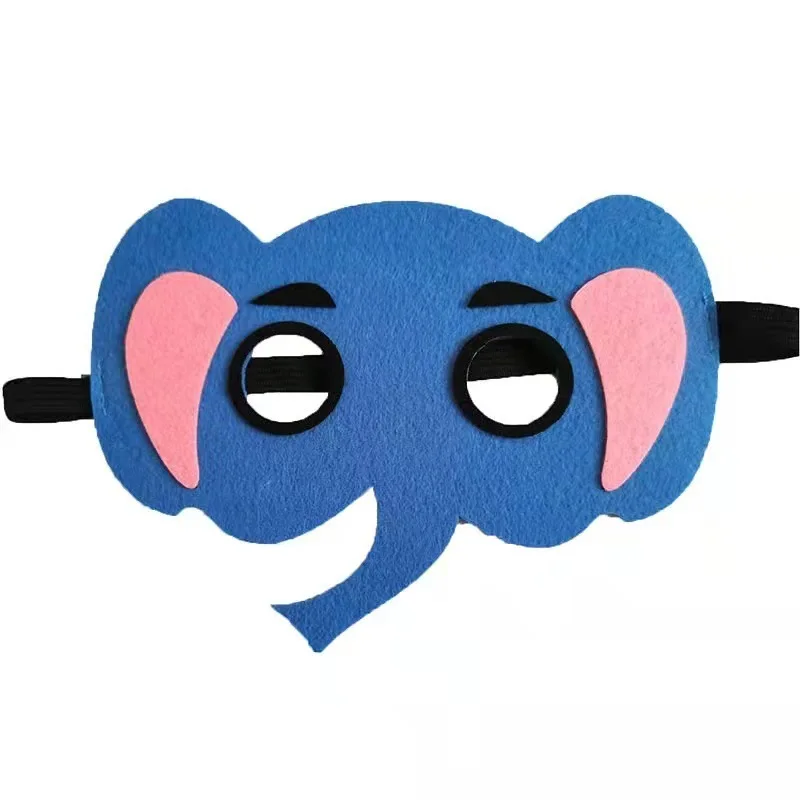 Custom Christmas halloween face mask cheap felt and elastic superhero masks party for kids from Hebei China