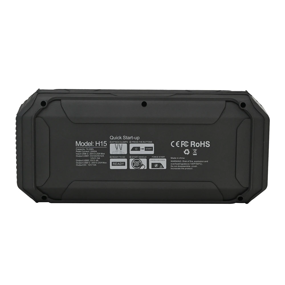 E-TECK HS15  Hot Sale Jump Starter