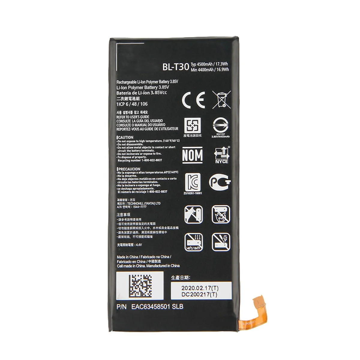 BL-T30 Battery for LG X Power 2 II L64VL M320F M320N M322 L63BL K10 Power M320 M320DSN M320TV MLV7N Batteries Bateria