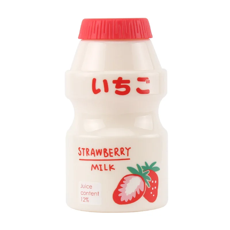 
Портативная пластиковая чашка yakulт в Корейском стиле герметичная термостойкая трендовая милая детская студентка 