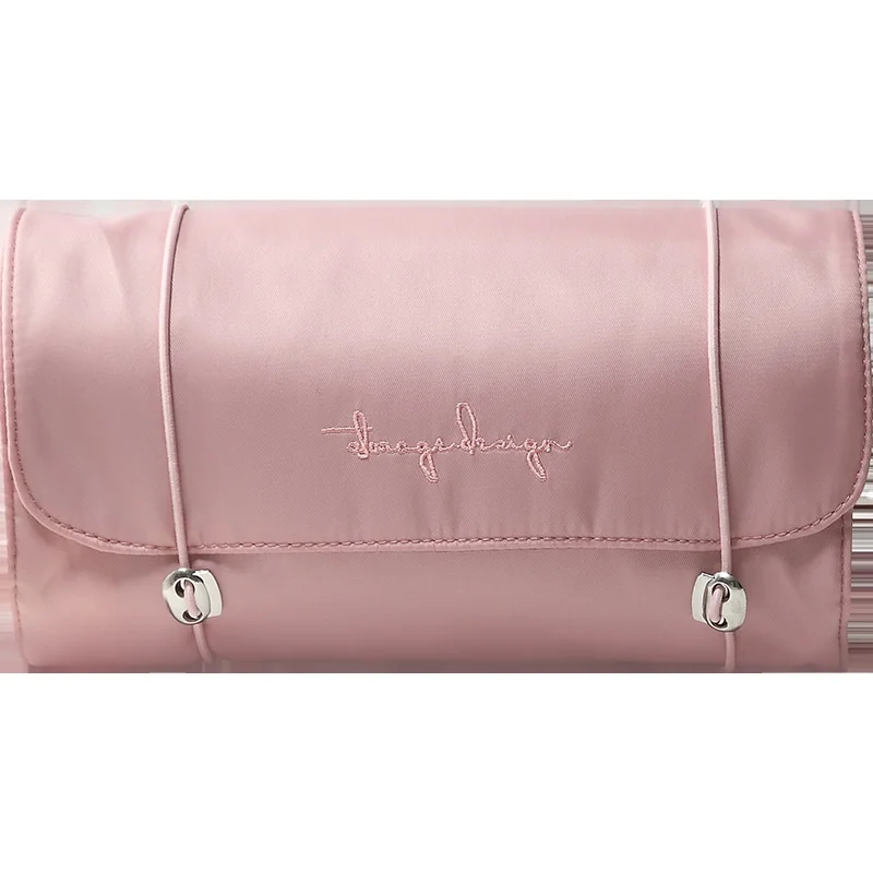 
 Сплит-косметичка, сетчатая красная портативная вместительная складная дорожная женская сумка для хранения туалетных принадлежностей «четыре в одном»  