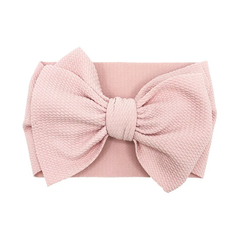 Adorable Head Wraps Oversized BOW Baby Headbands Super Soft Big Bow Headband Baby Girl Hair bows