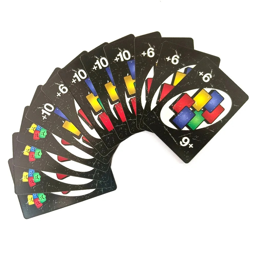 Hot Sale  U-nos Nomercy Game Board Games Cards Family Party Entertainment U-N-O Table Playing Card Poker Toys