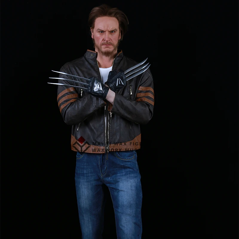 Hyper Simulated Movie Stars Wax Figures of Wolverine Statue For Art Collectible
